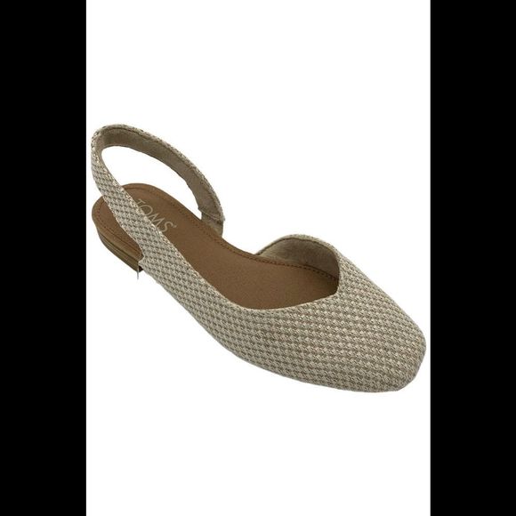 TOMS Women's Alene Flat Off White - Medium - Picture 1 of 3